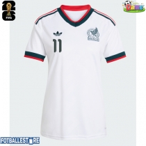 Mexico Santiago Gimenez #11 Bortedrakt Dame VM 2026 Kortermet